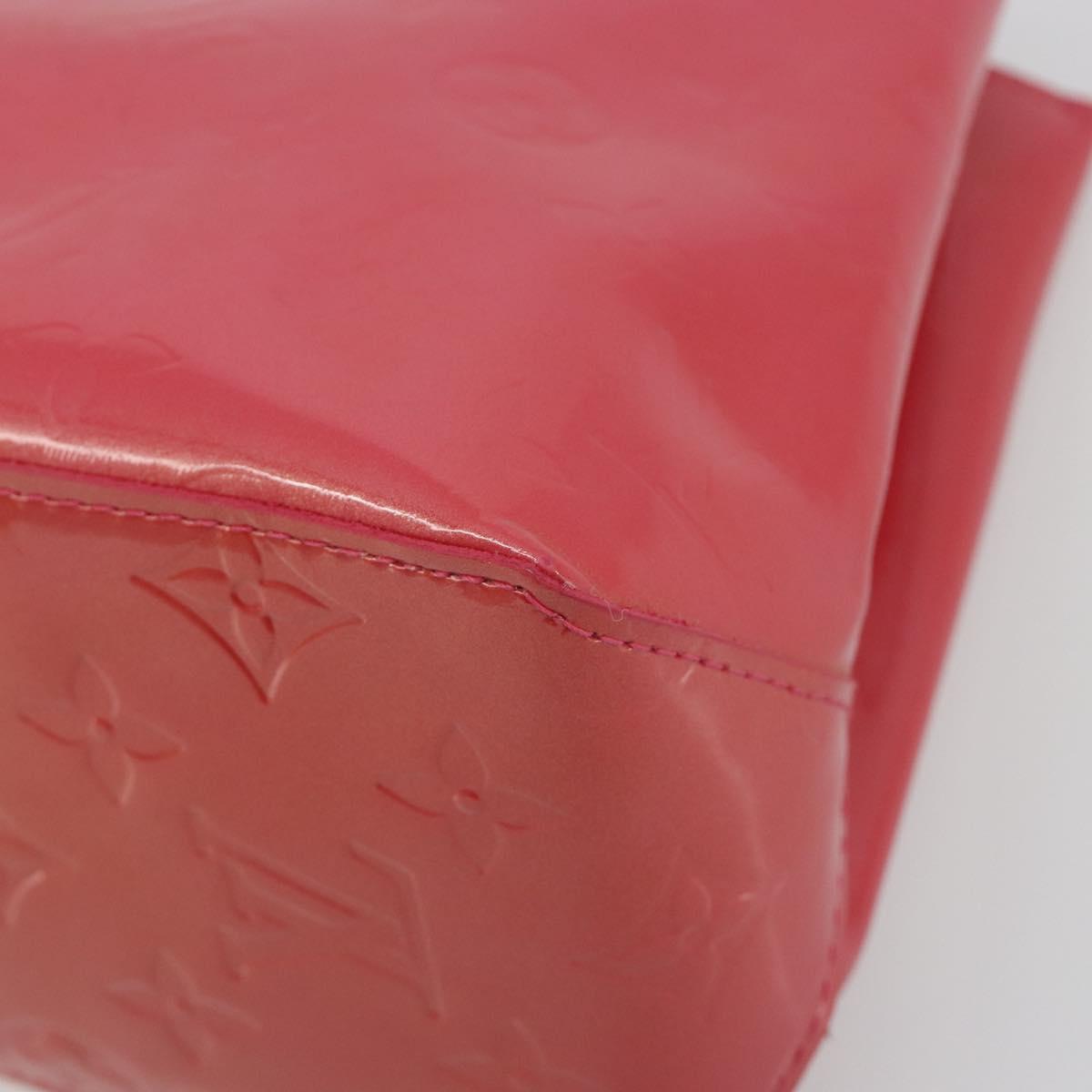 LOUIS VUITTON Monogram Vernis Reade PM Bag Fuchsia Pink M91221 LV Auth am12061V