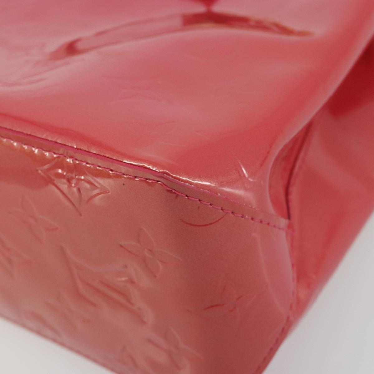 LOUIS VUITTON Monogram Vernis Reade PM Bag Fuchsia Pink M91221 LV Auth am12061V
