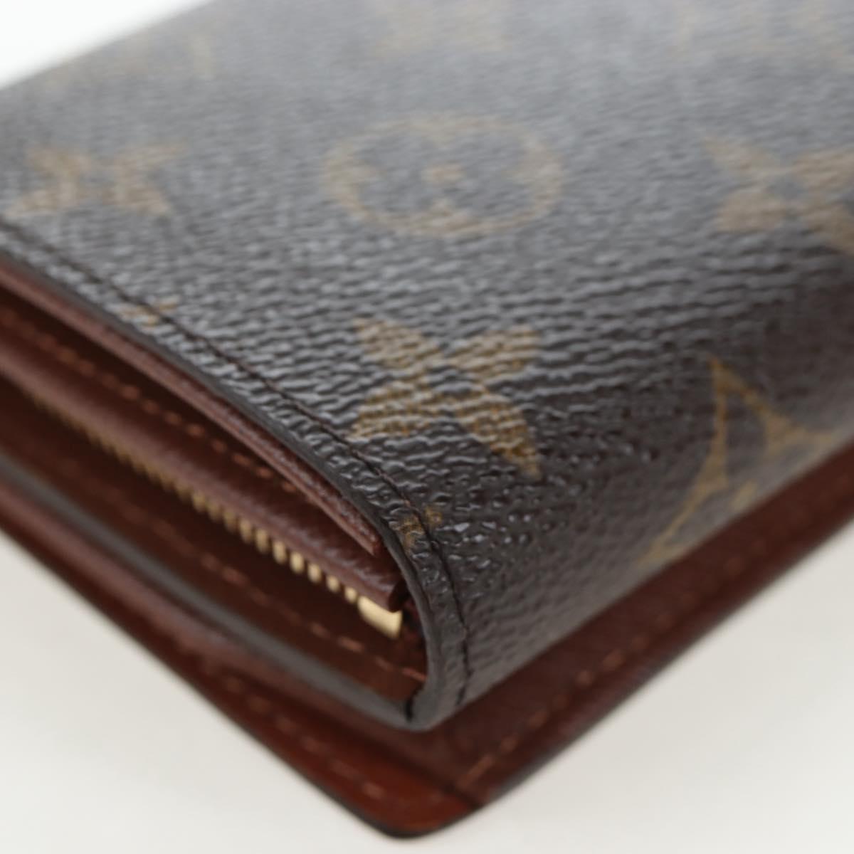 LOUIS VUITTON Monogram Portefeuille Tresol Wallet M61736 LV Auth am12063V