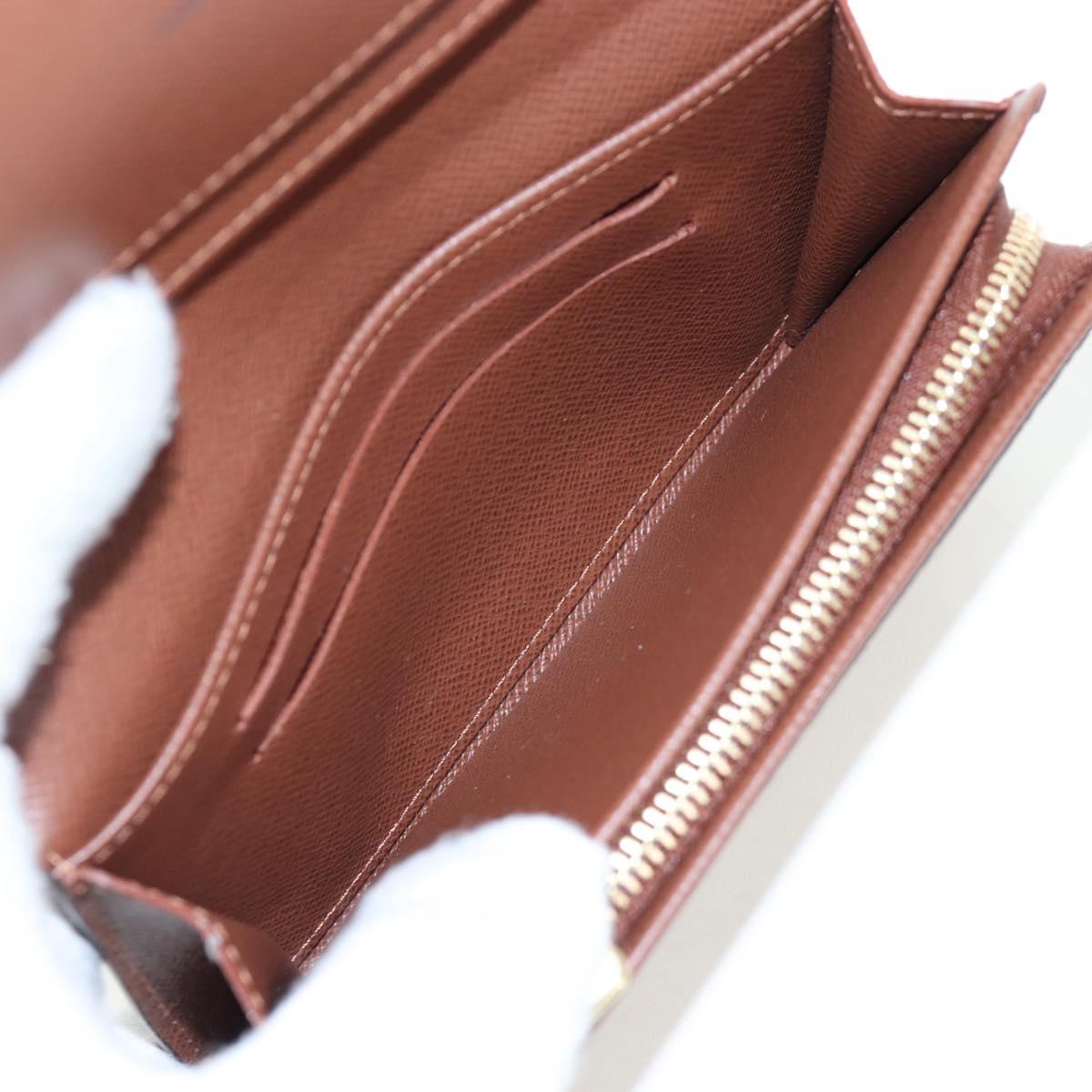 LOUIS VUITTON Monogram Portefeuille Tresol Wallet M61736 LV Auth am12063V