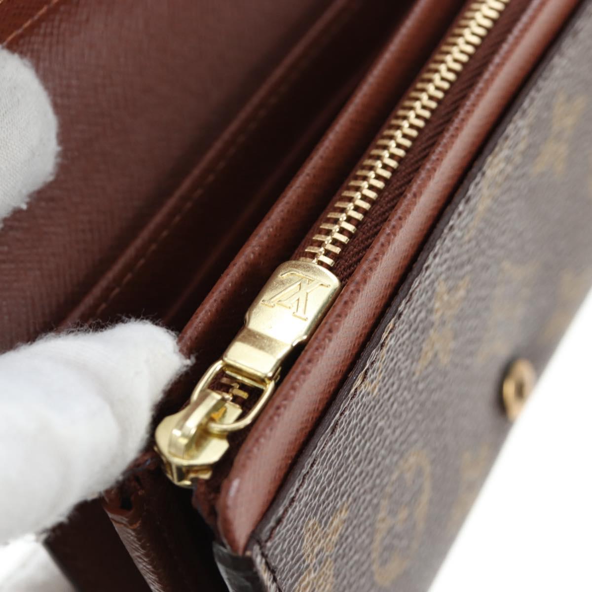 LOUIS VUITTON Monogram Portefeuille Tresol Wallet M61736 LV Auth am12063V