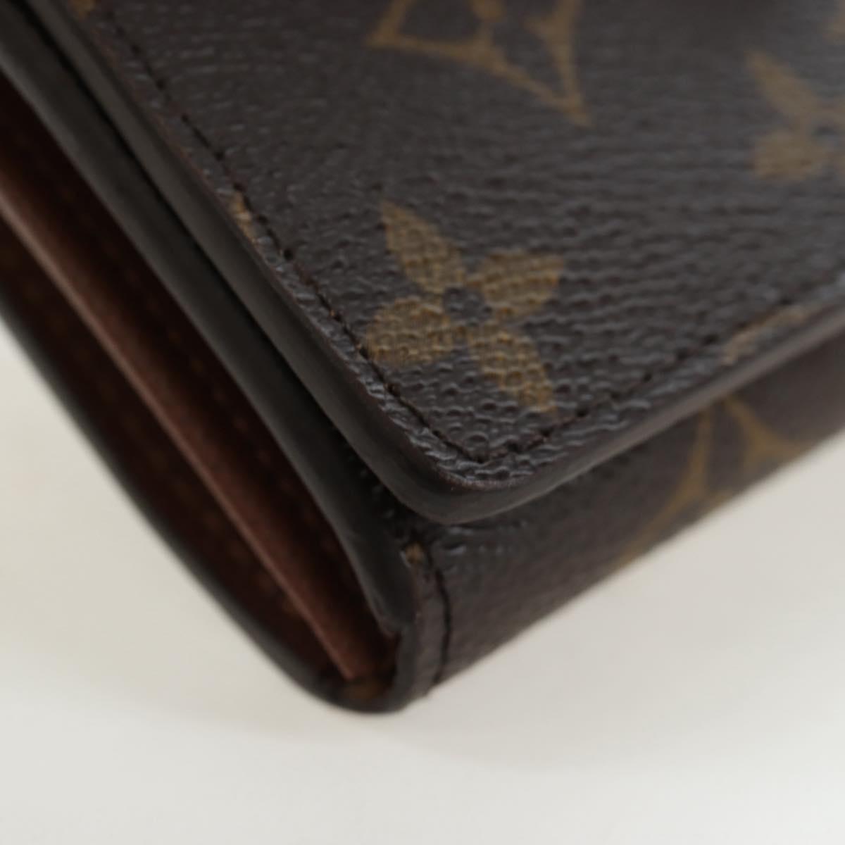 LOUIS VUITTON Monogram Portefeuille Tresol Wallet M61736 LV Auth am12063V