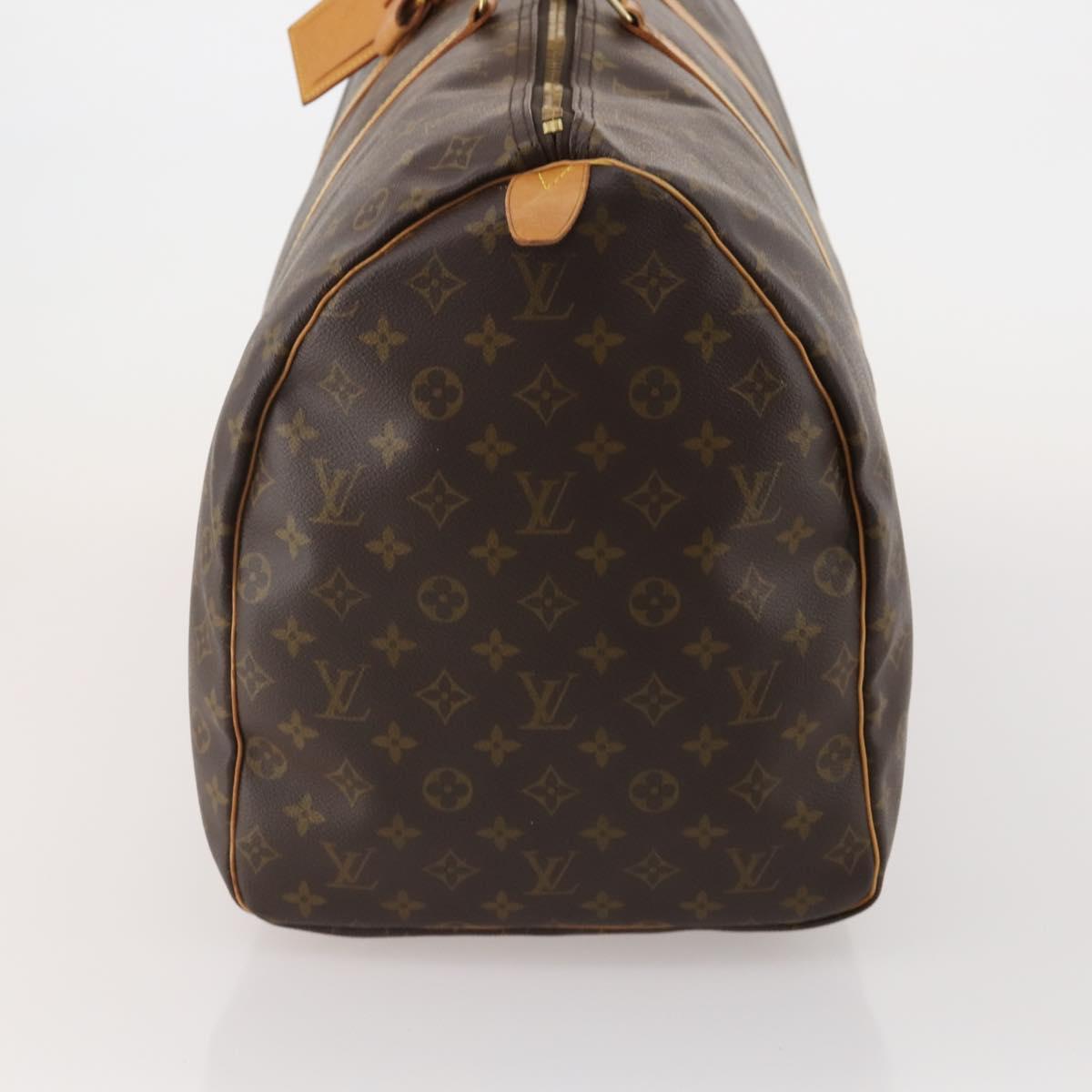 LOUIS VUITTON Monogram Keepall 60 Boston Bag M41422 LV Auth am12081A