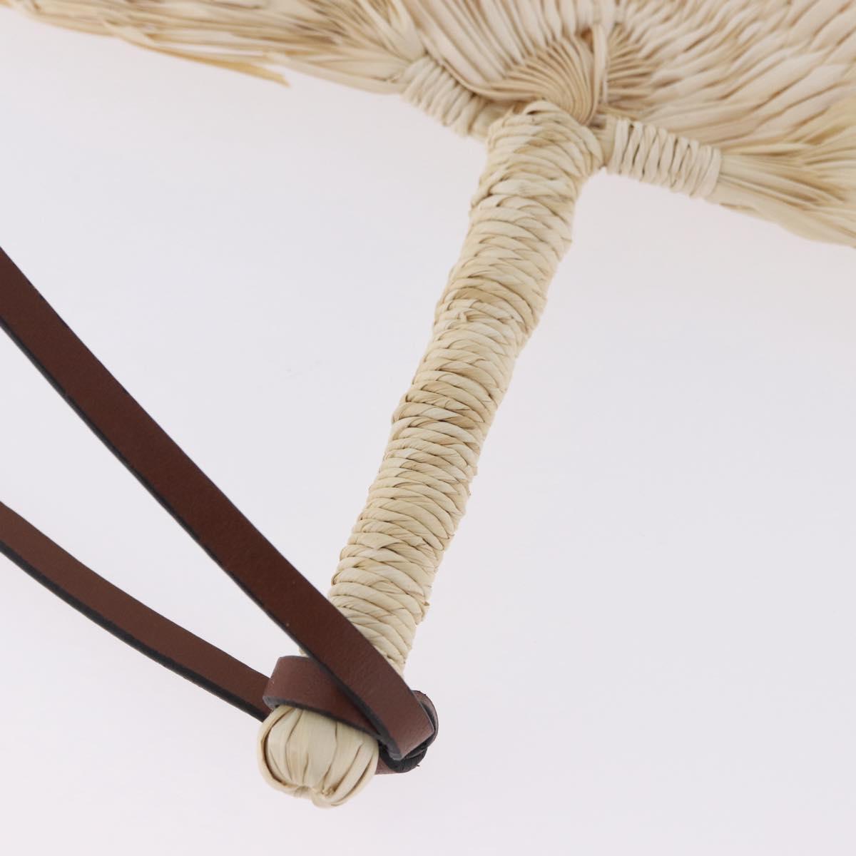 LOEWE Fan Raffia Beige Auth am12083V