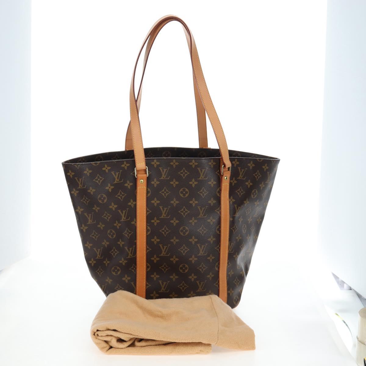 LOUIS VUITTON Monogram Sac Shopping Tote Bag M51108 LV Auth am12086V