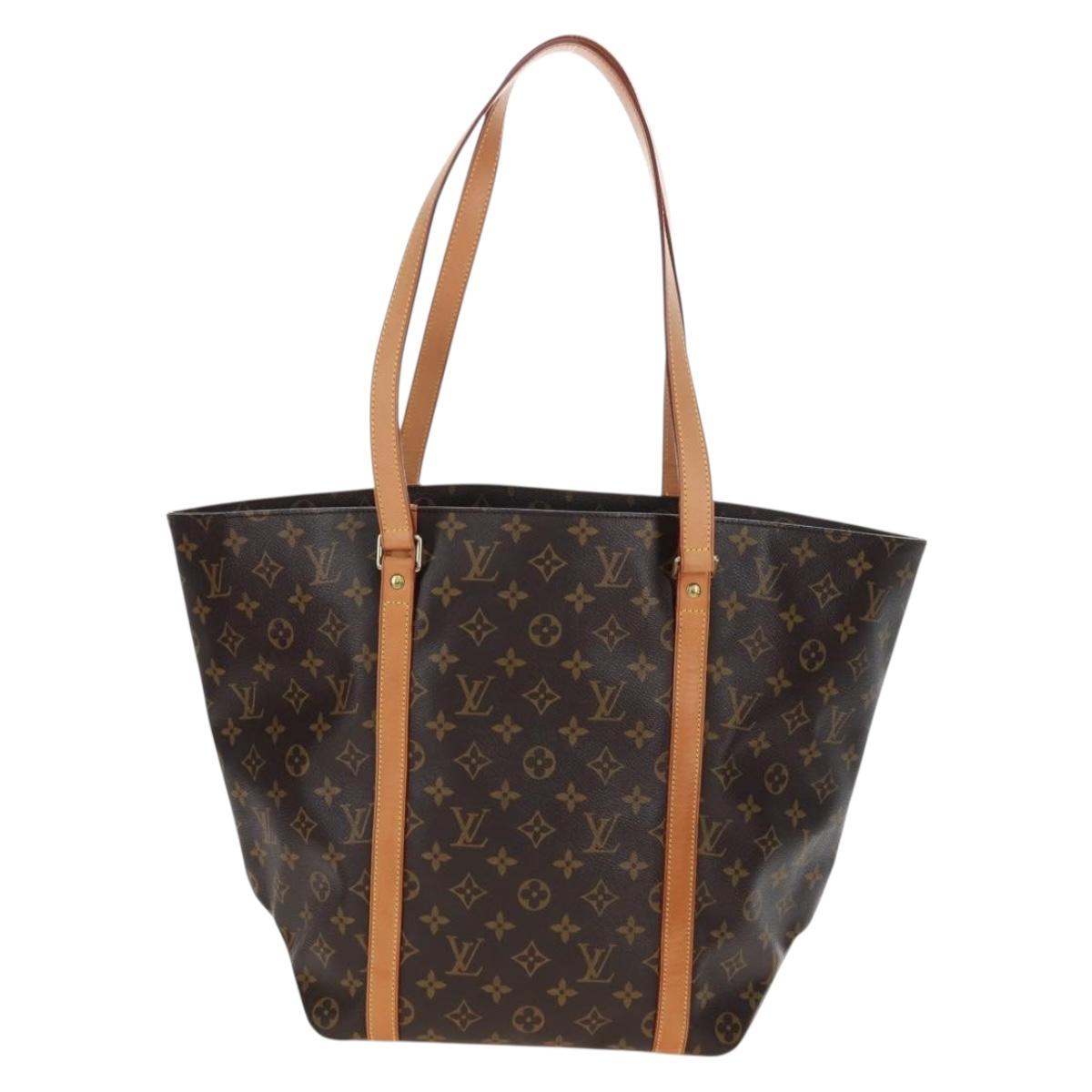 LOUIS VUITTON Monogram Sac Shopping Tote Bag M51108 LV Auth am12086V