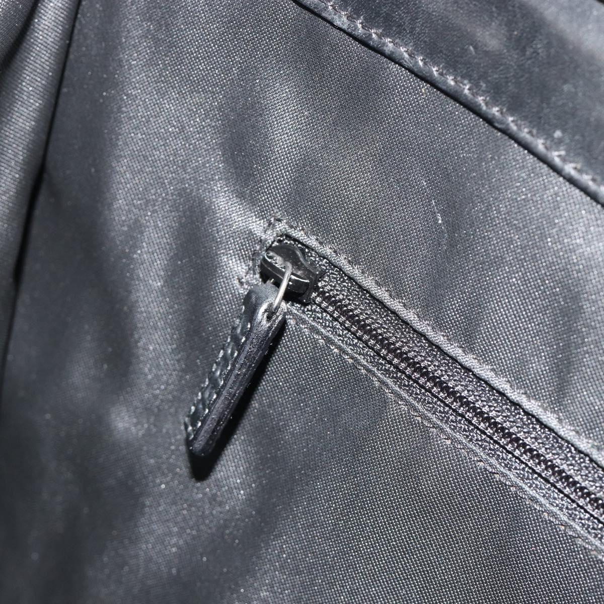 GUCCI GG Canvas Tote Bag Black Silver 002 1064 3444 Auth am12094V