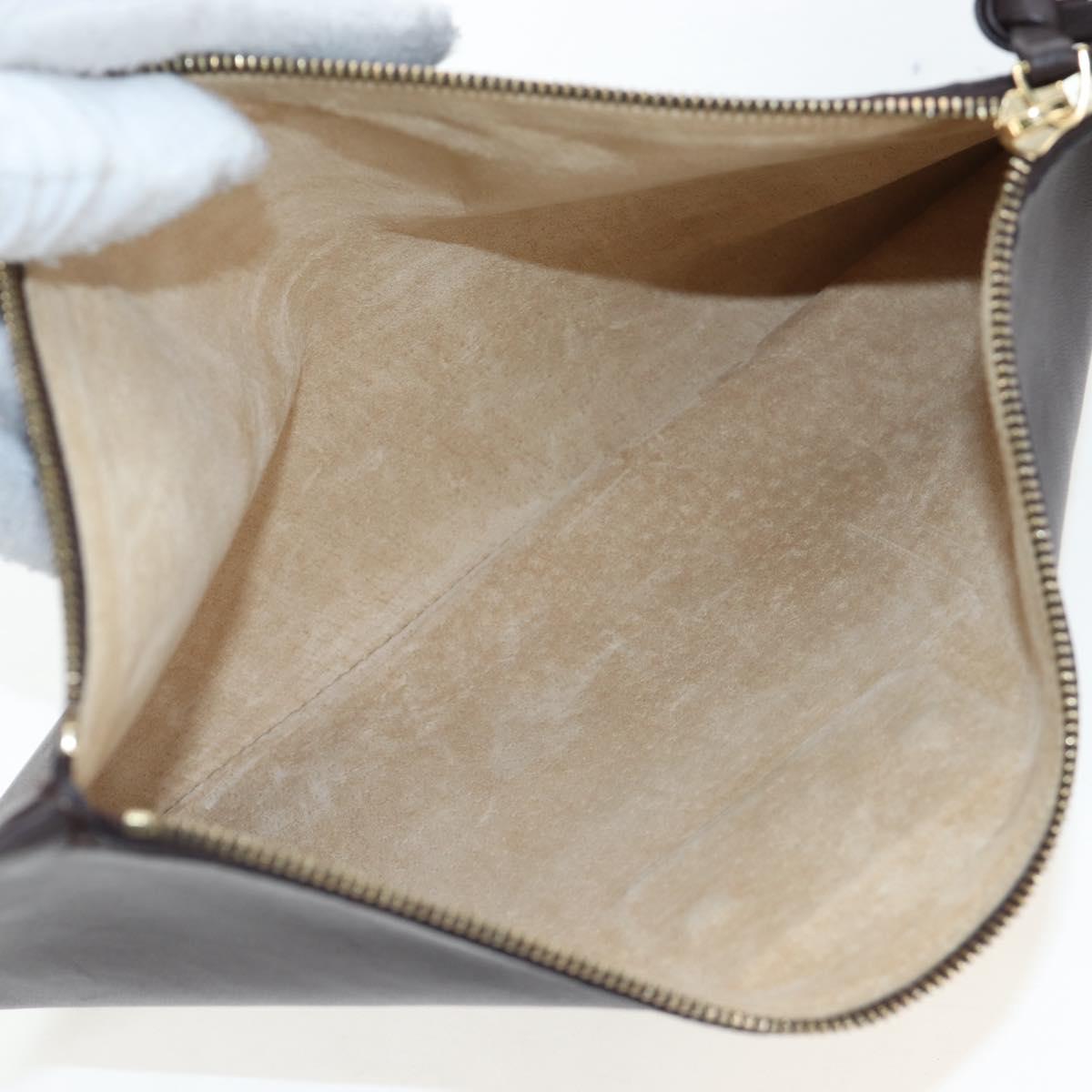 BOTTEGA VENETA INTRECCIATO Cabas PM Bag Leather Brown 141498 Auth am12100SAM