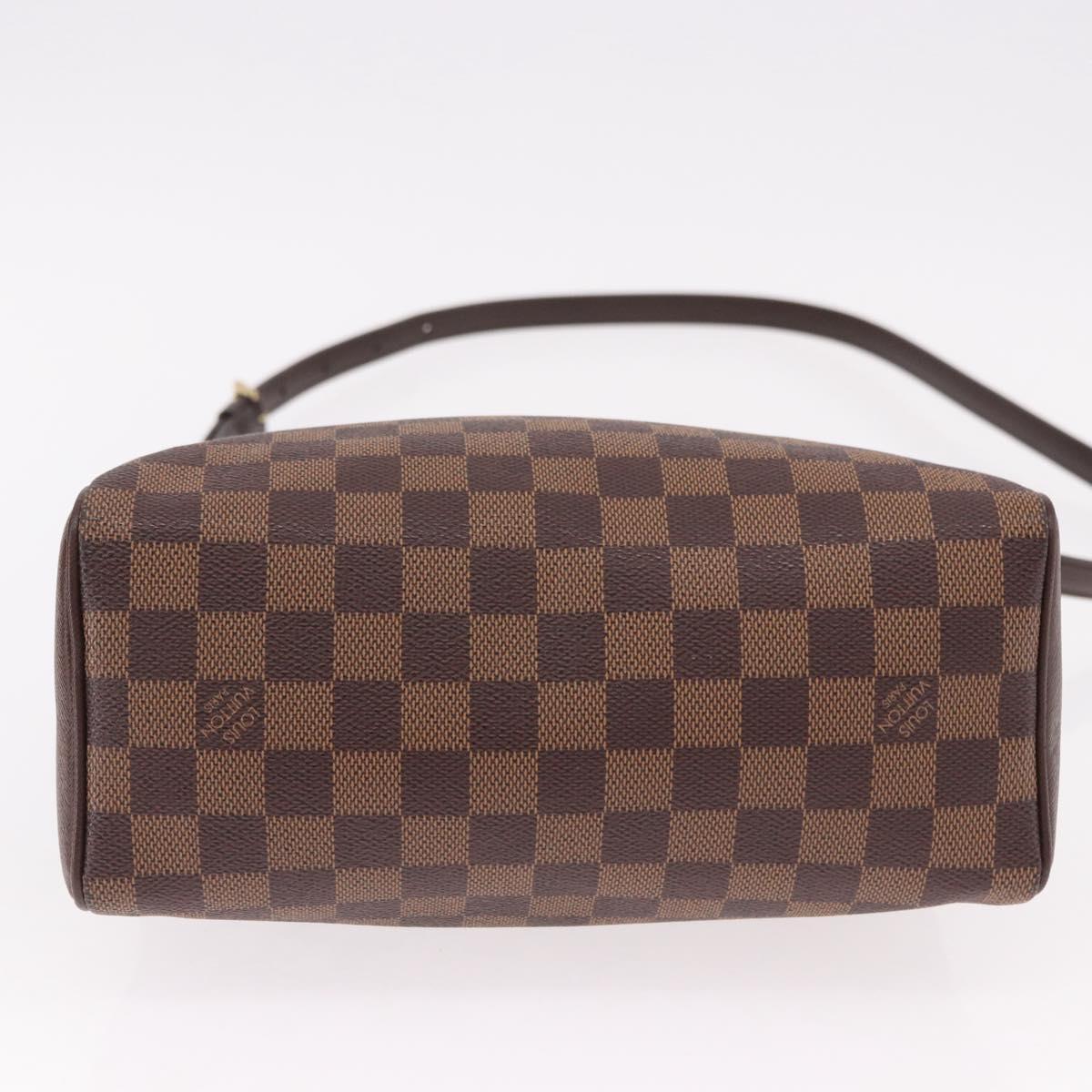 LOUIS VUITTON Damier Ebene Brera Hand Bag N51150 LV Auth am12107V