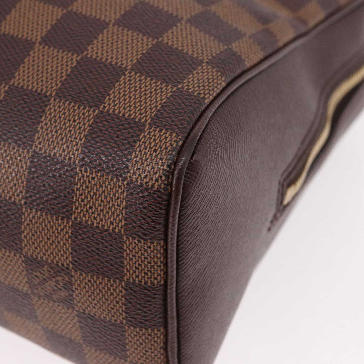 LOUIS VUITTON Damier Ebene Brera Hand Bag N51150 LV Auth am12107V