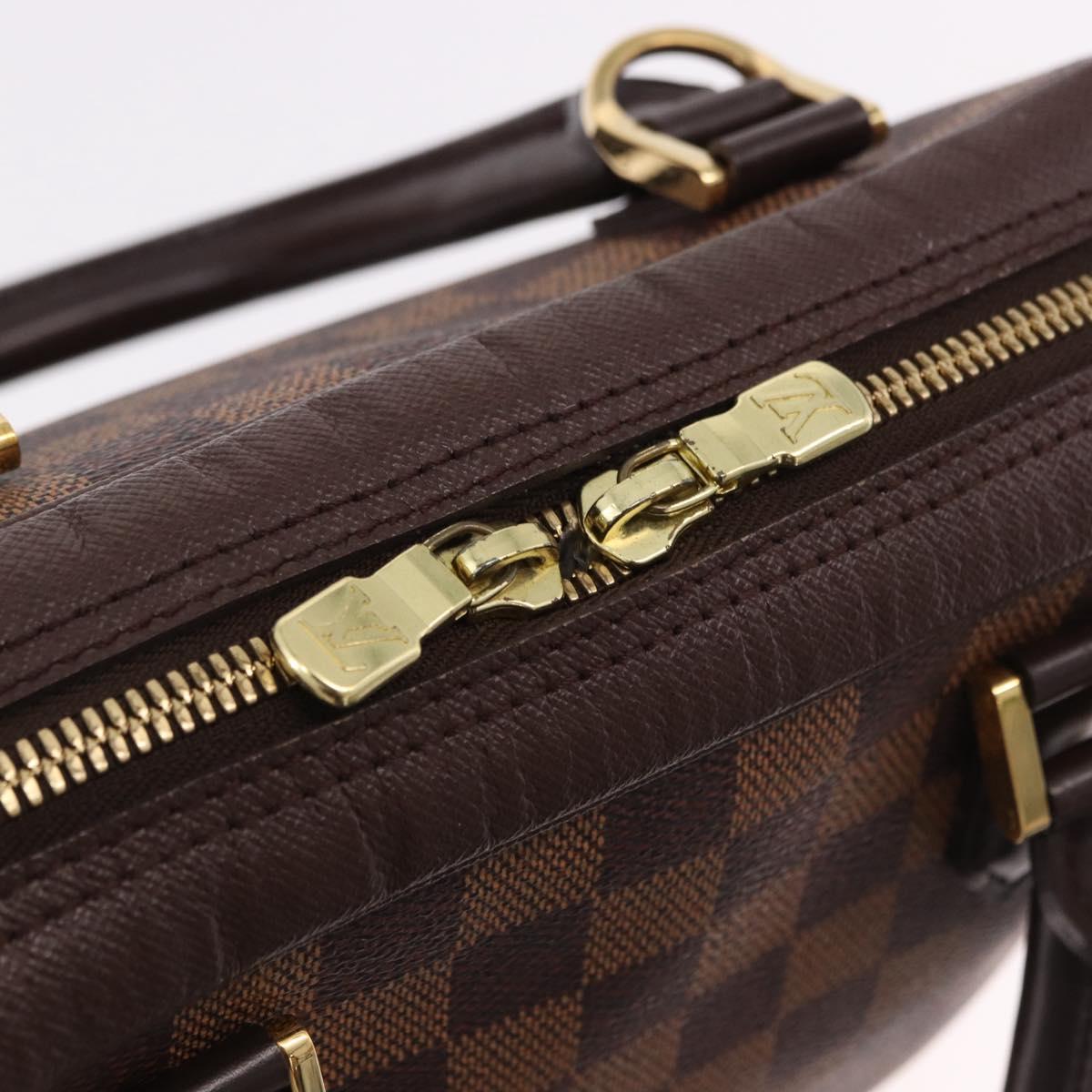 LOUIS VUITTON Damier Ebene Brera Hand Bag N51150 LV Auth am12107V