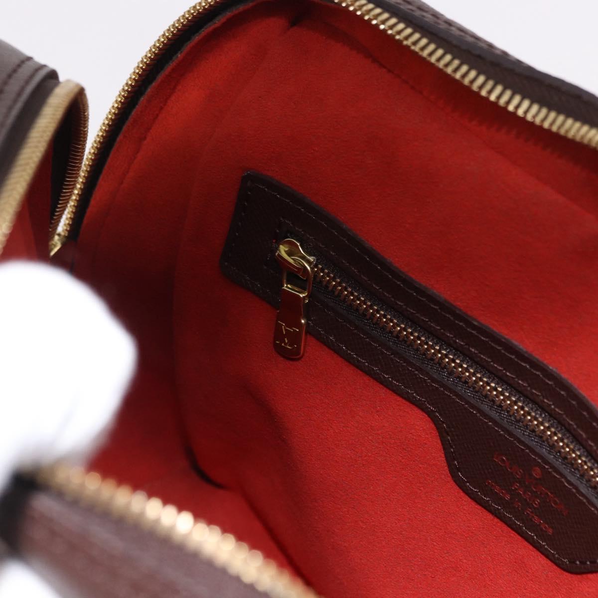 LOUIS VUITTON Damier Ebene Brera Hand Bag N51150 LV Auth am12107V