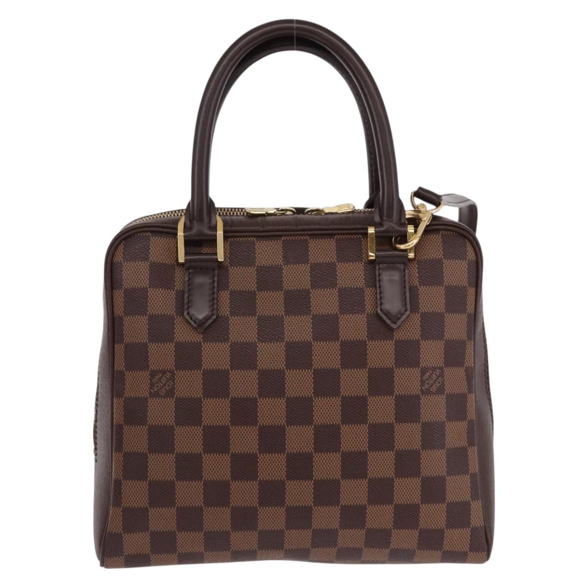 LOUIS VUITTON Damier Ebene Brera Hand Bag N51150 LV Auth am12107V
