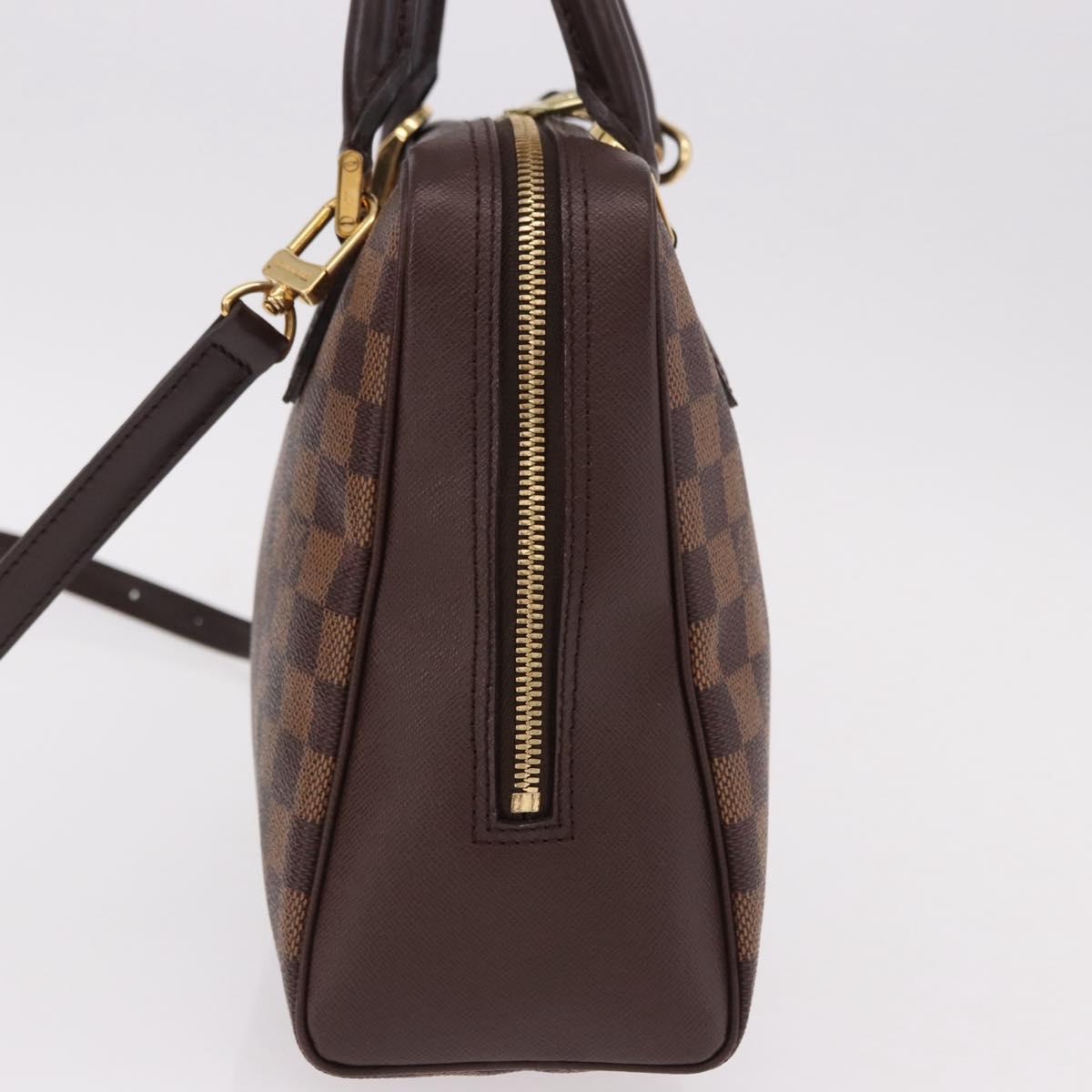 LOUIS VUITTON Damier Ebene Brera Hand Bag N51150 LV Auth am12107V