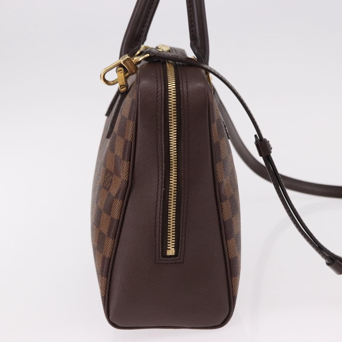 LOUIS VUITTON Damier Ebene Brera Hand Bag N51150 LV Auth am12107V