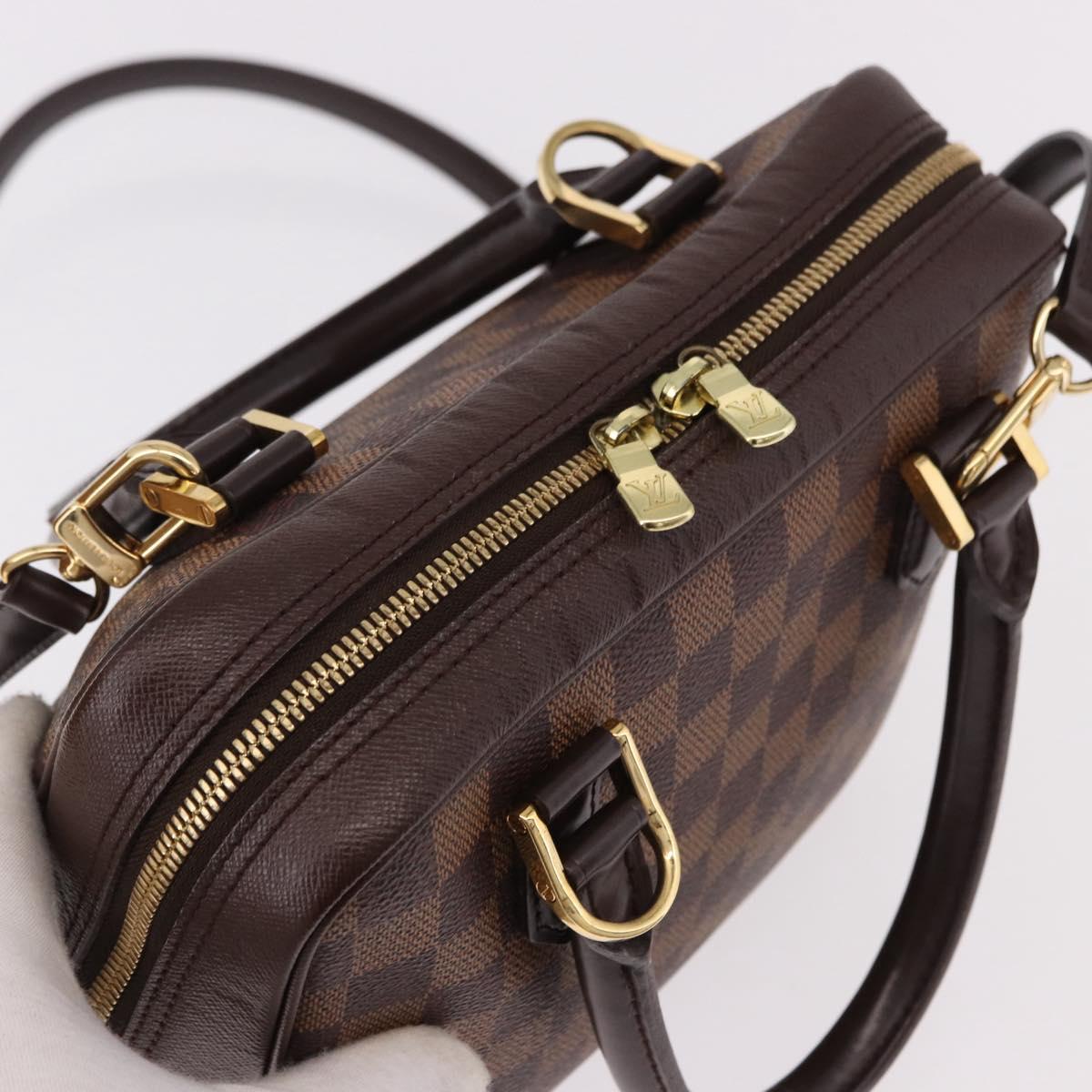 LOUIS VUITTON Damier Ebene Brera Hand Bag N51150 LV Auth am12107V