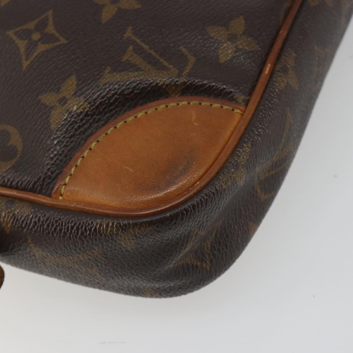 LOUIS VUITTON Monogram Marly Dragonne GM Clutch Bag M51825 LV Auth am12137