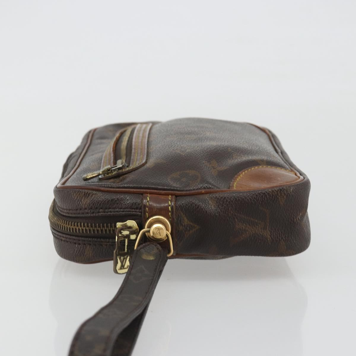 LOUIS VUITTON Monogram Marly Dragonne GM Clutch Bag M51825 LV Auth am12137