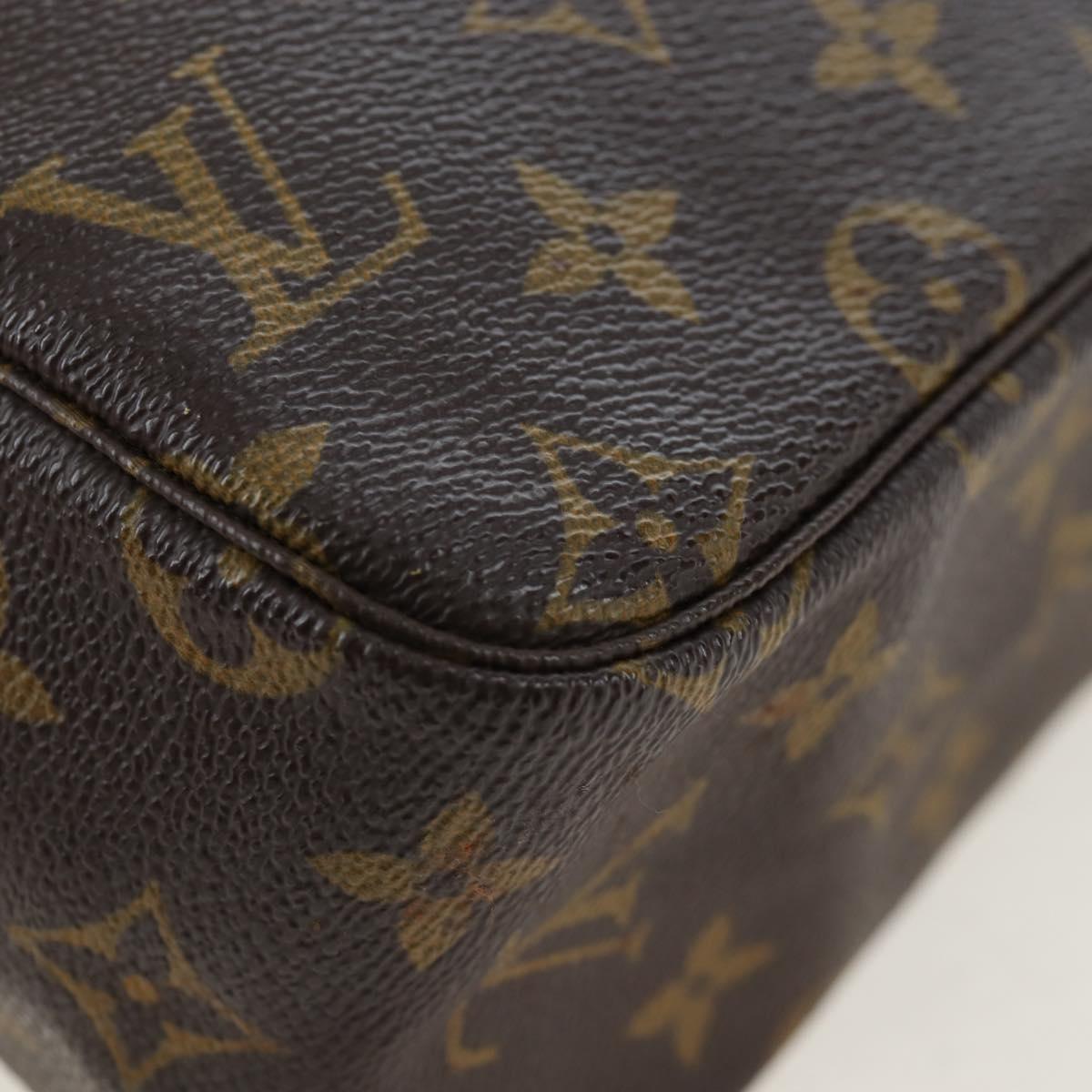 LOUIS VUITTON Monogram Trousse Toilette 28 Clutch Bag M47522 LV Auth am12143V