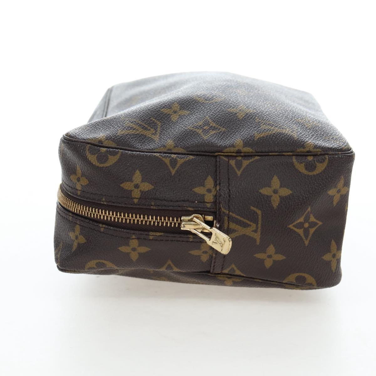 LOUIS VUITTON Monogram Trousse Toilette 28 Clutch Bag M47522 LV Auth am12143V