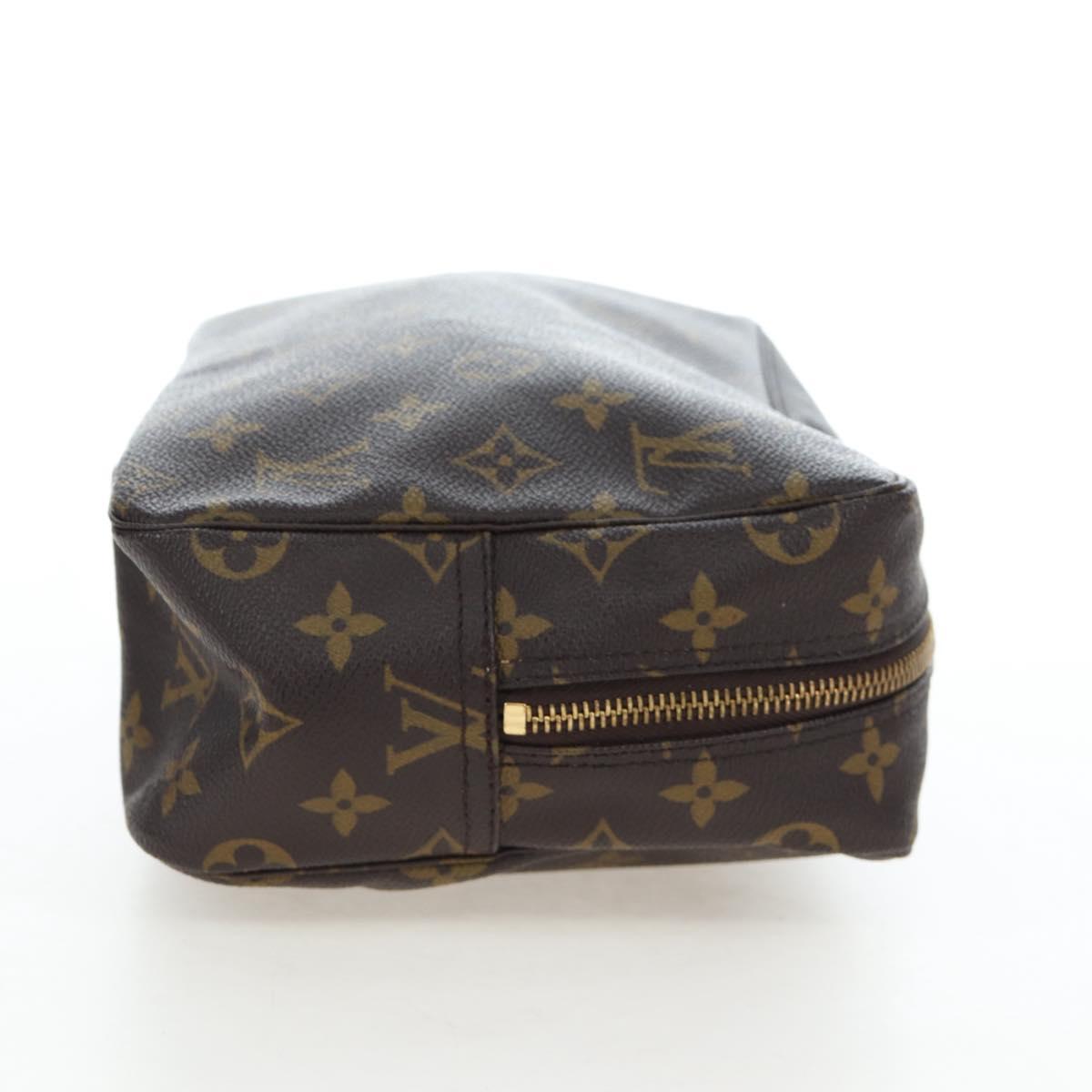 LOUIS VUITTON Monogram Trousse Toilette 28 Clutch Bag M47522 LV Auth am12143V