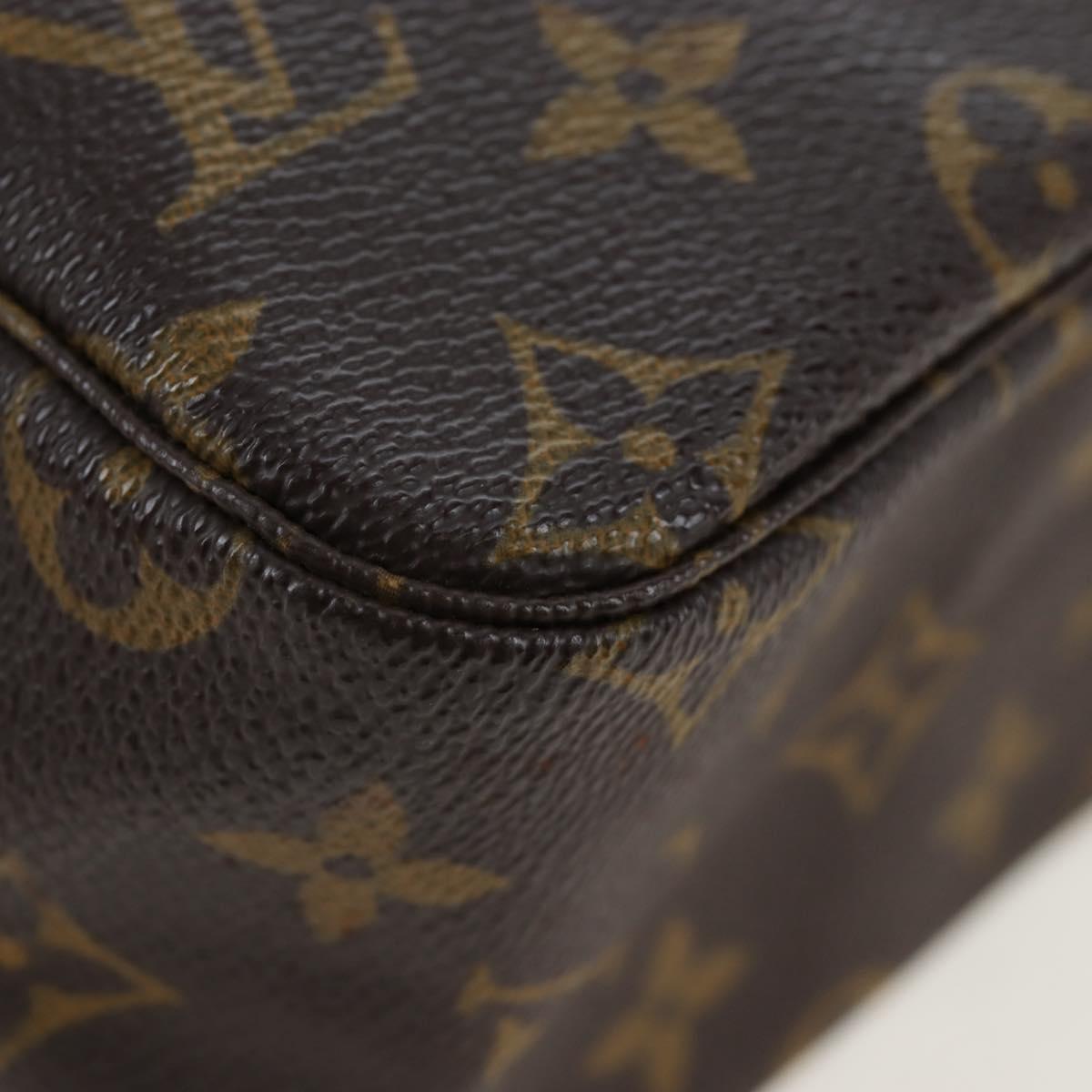 LOUIS VUITTON Monogram Trousse Toilette 28 Clutch Bag M47522 LV Auth am12143V