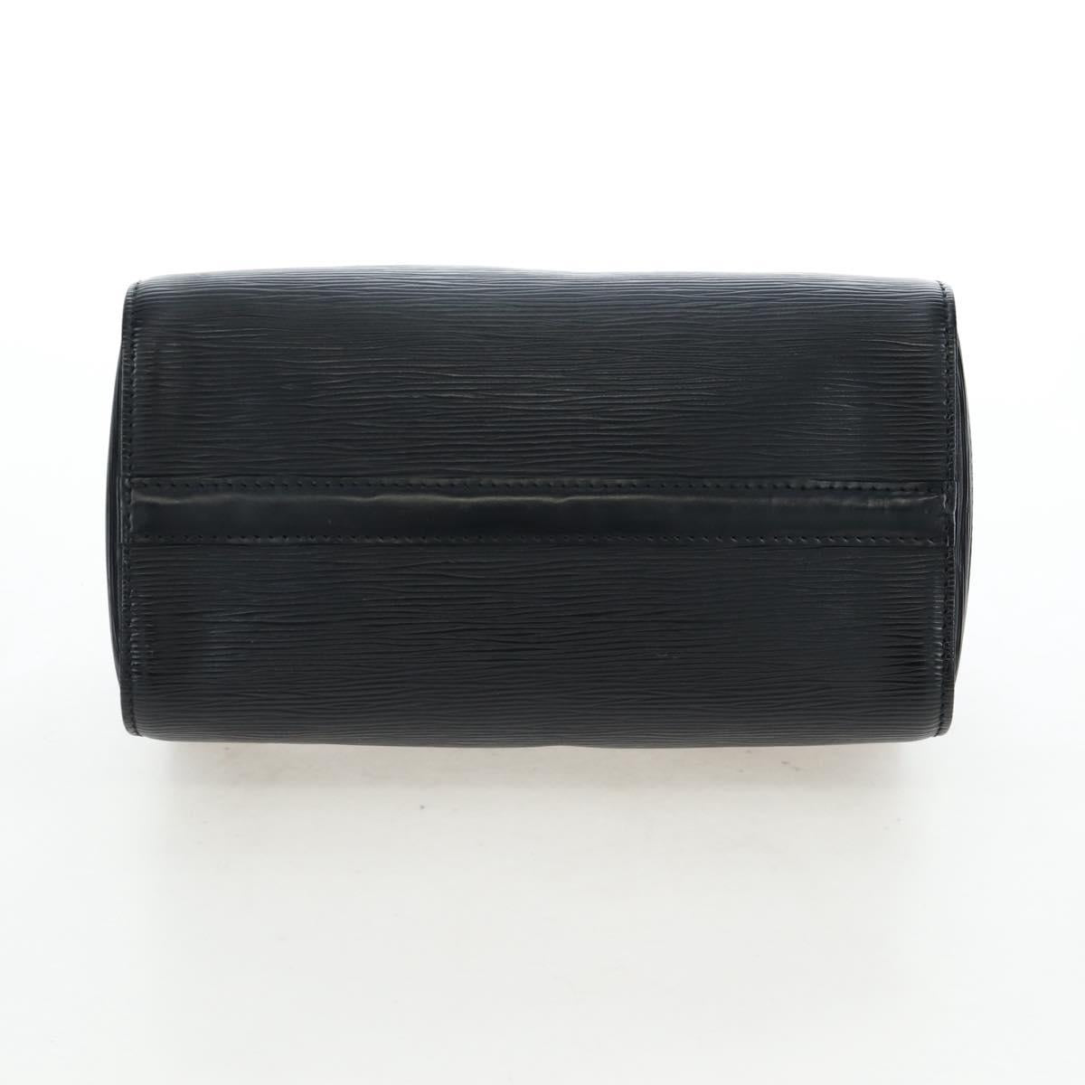 LOUIS VUITTON Epi Speedy 25 Hand Bag Black M59042 LV Auth am12144V