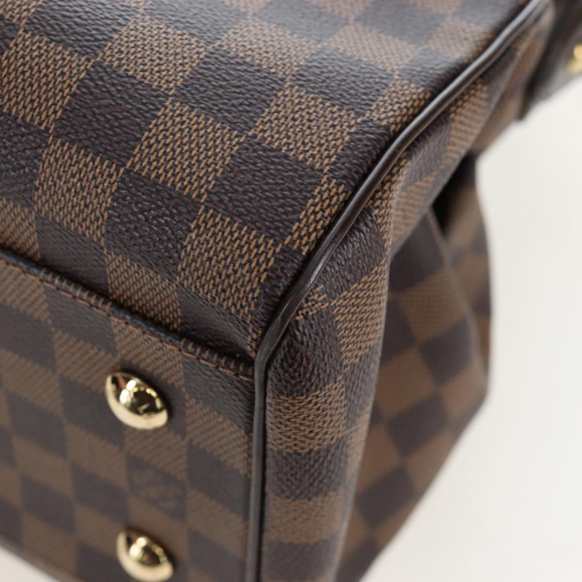 LOUIS VUITTON Damier Ebene Trevi PM Hand Bag 2way N51997 LV Auth am12149M