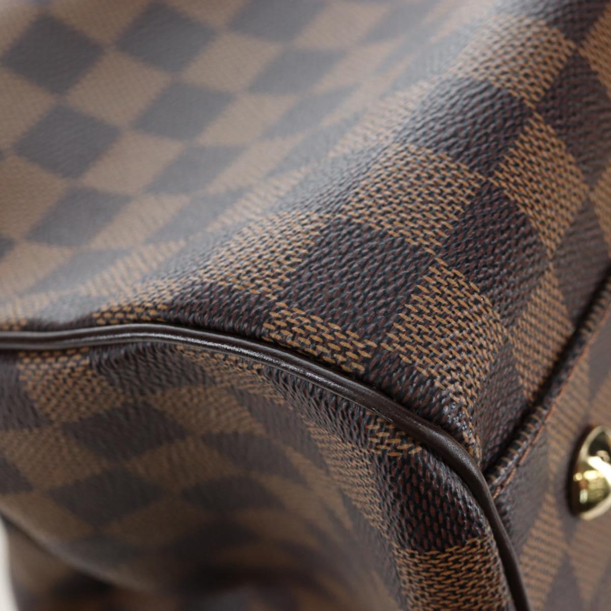 LOUIS VUITTON Damier Ebene Trevi PM Hand Bag 2way N51997 LV Auth am12149M