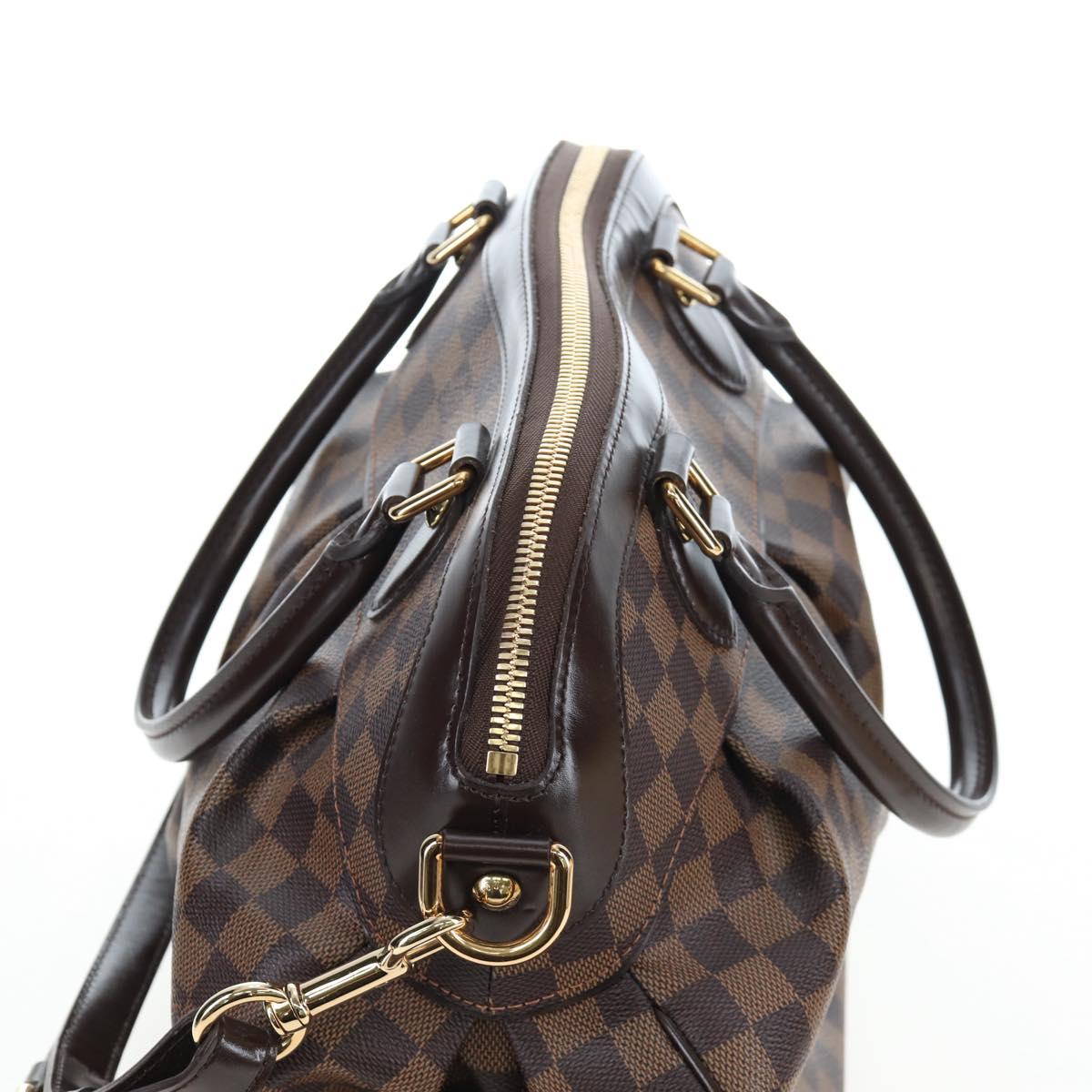 LOUIS VUITTON Damier Ebene Trevi PM Hand Bag 2way N51997 LV Auth am12149M