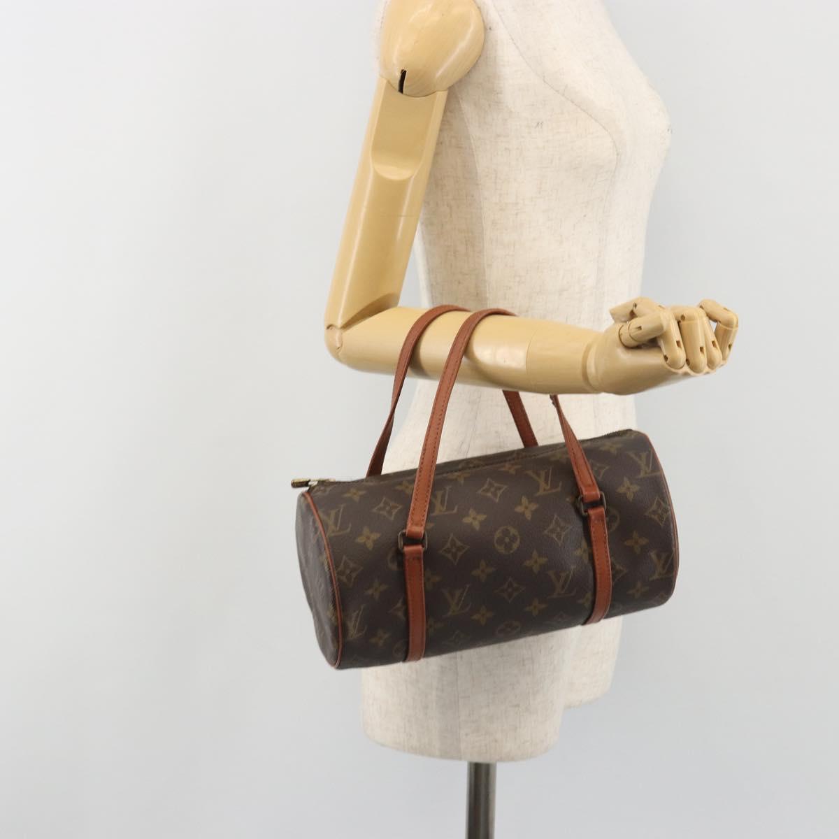 LOUIS VUITTON Monogram Papillon 30 Hand Bag M51365 LV Auth am12155A