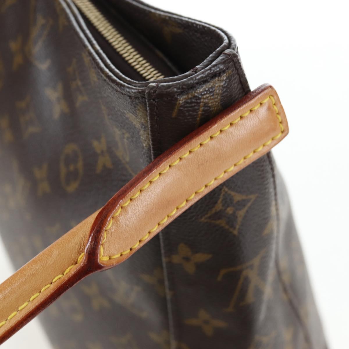 LOUIS VUITTON Monogram Looping GM Shoulder Bag M51145 LV Auth am12156V