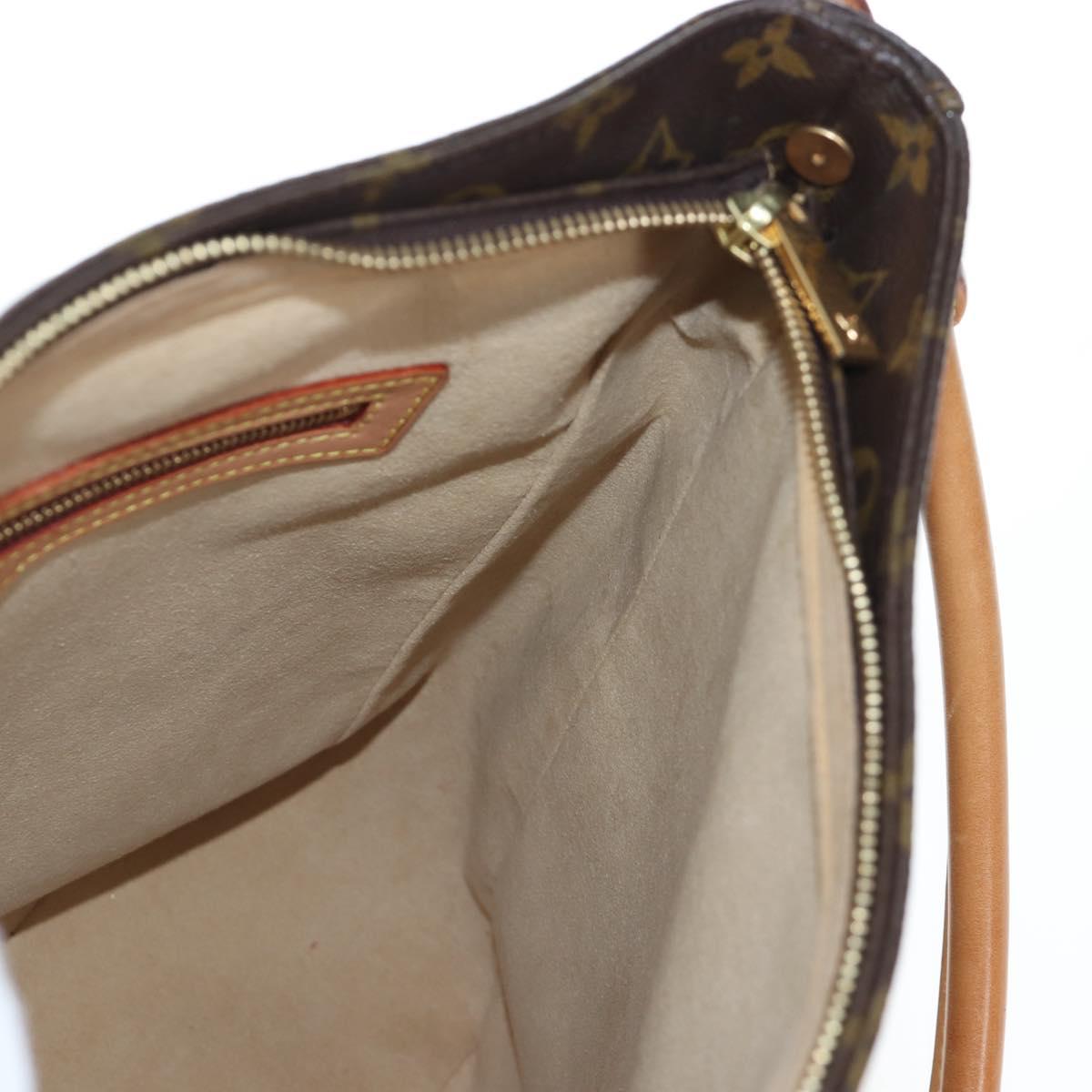 LOUIS VUITTON Monogram Looping GM Shoulder Bag M51145 LV Auth am12156V