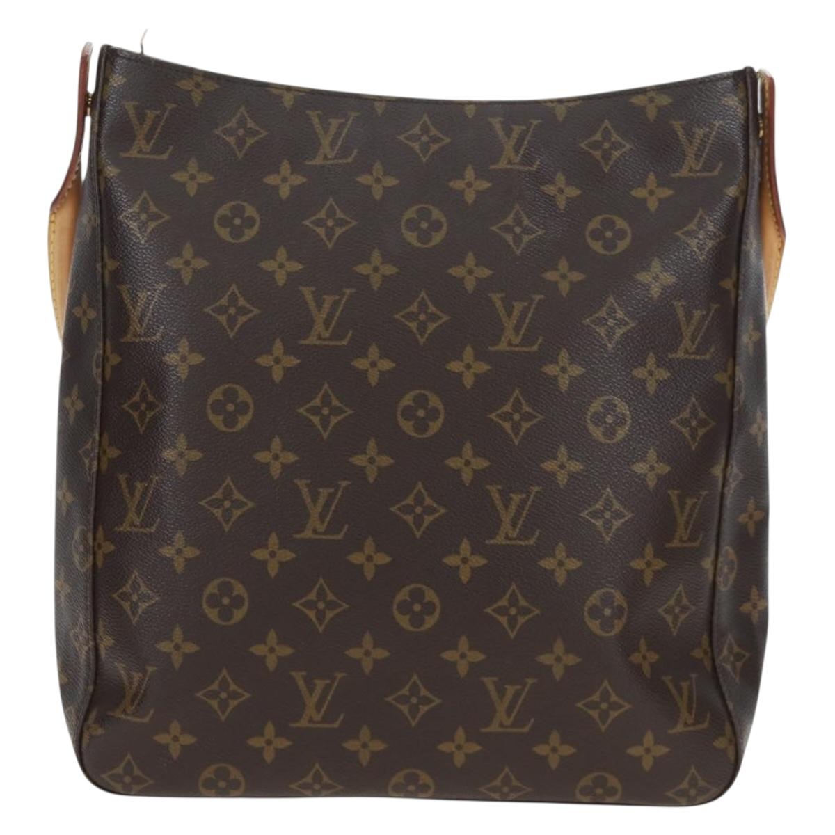LOUIS VUITTON Monogram Looping GM Shoulder Bag M51145 LV Auth am12156V