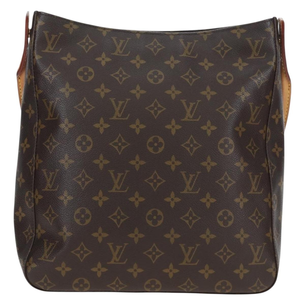 LOUIS VUITTON Monogram Looping GM Shoulder Bag M51145 LV Auth am12156V