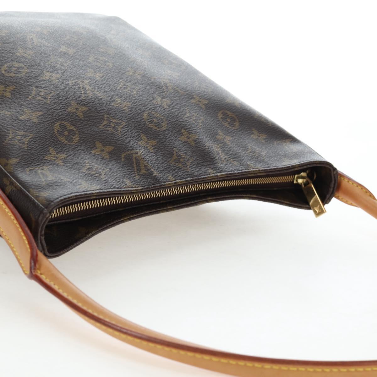 LOUIS VUITTON Monogram Looping GM Shoulder Bag M51145 LV Auth am12156V