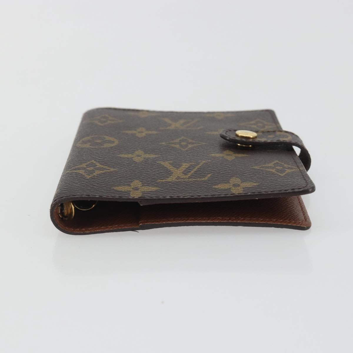 LOUIS VUITTON Monogram Agenda PM Day Planner Cover R20005 LV Auth am12167A