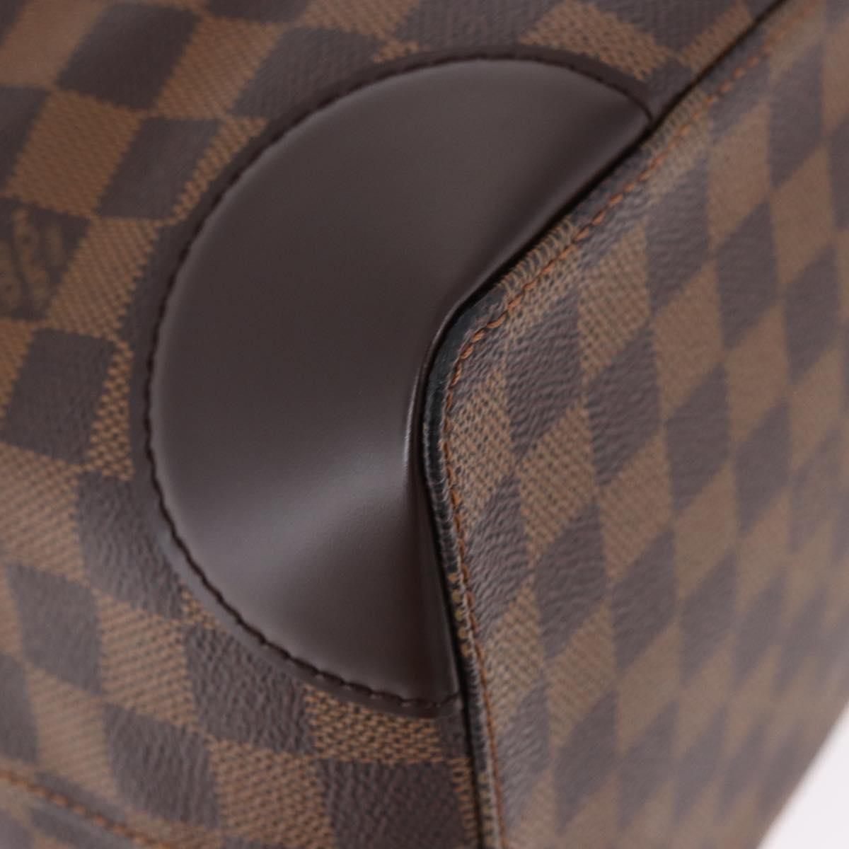 LOUIS VUITTON Damier Ebene Hampstead MM Tote Bag N51204 LV Auth am12171V