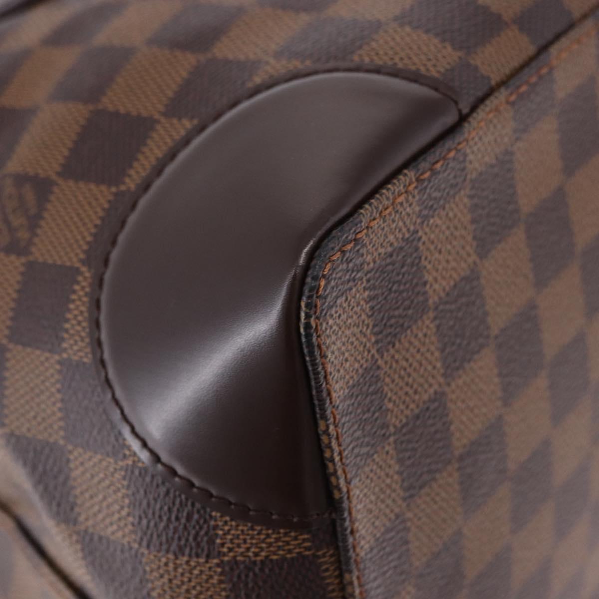 LOUIS VUITTON Damier Ebene Hampstead MM Tote Bag N51204 LV Auth am12171V