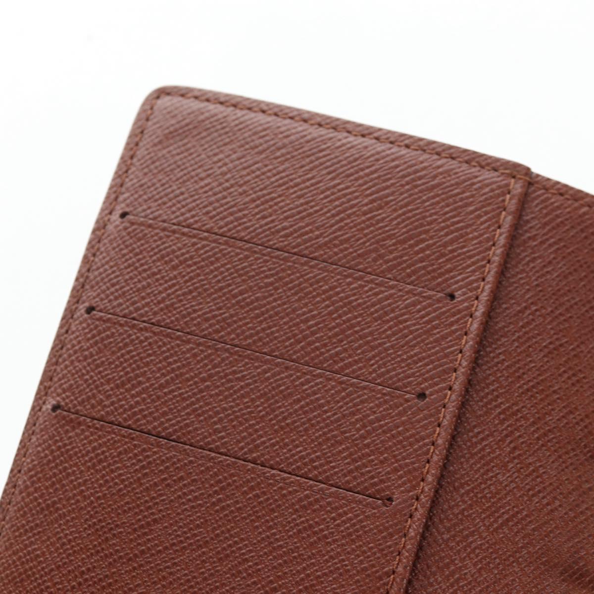LOUIS VUITTON Monogram Agenda PM Day Planner Cover R20005 LV Auth am12172V