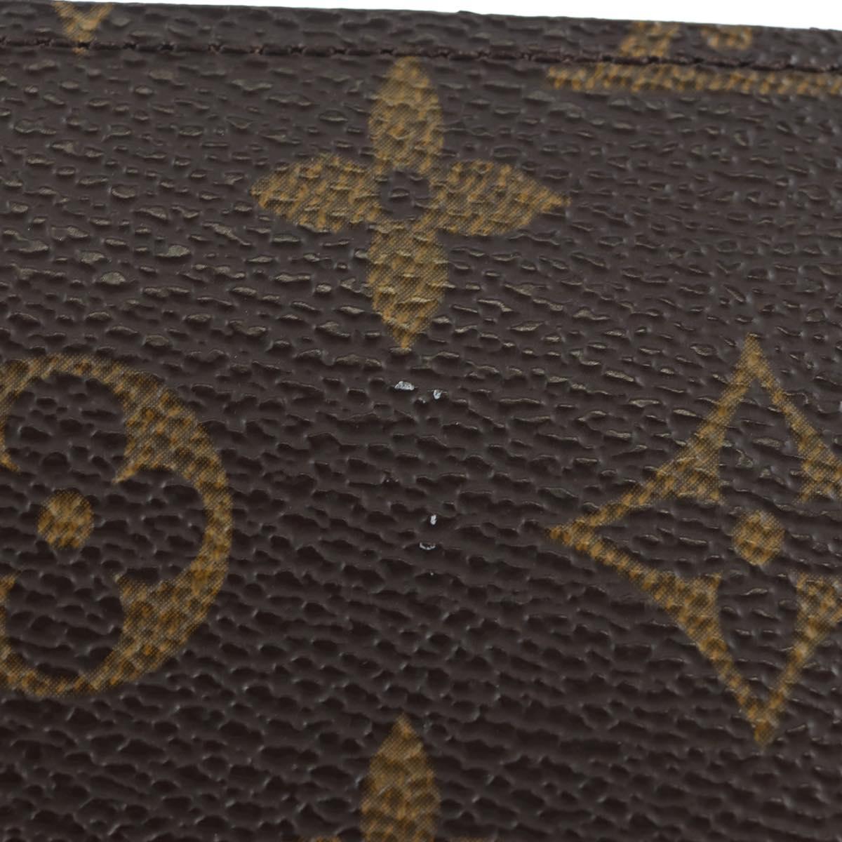 LOUIS VUITTON Monogram Agenda PM Day Planner Cover R20005 LV Auth am12172V