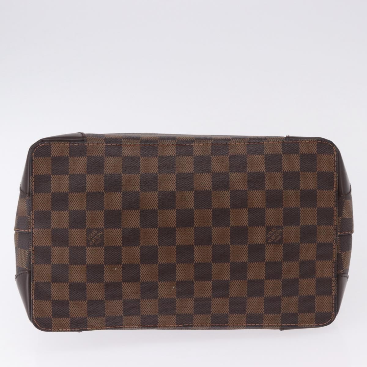 LOUIS VUITTON Damier Ebene Hampstead PM Tote Bag N51205 LV Auth am12178V