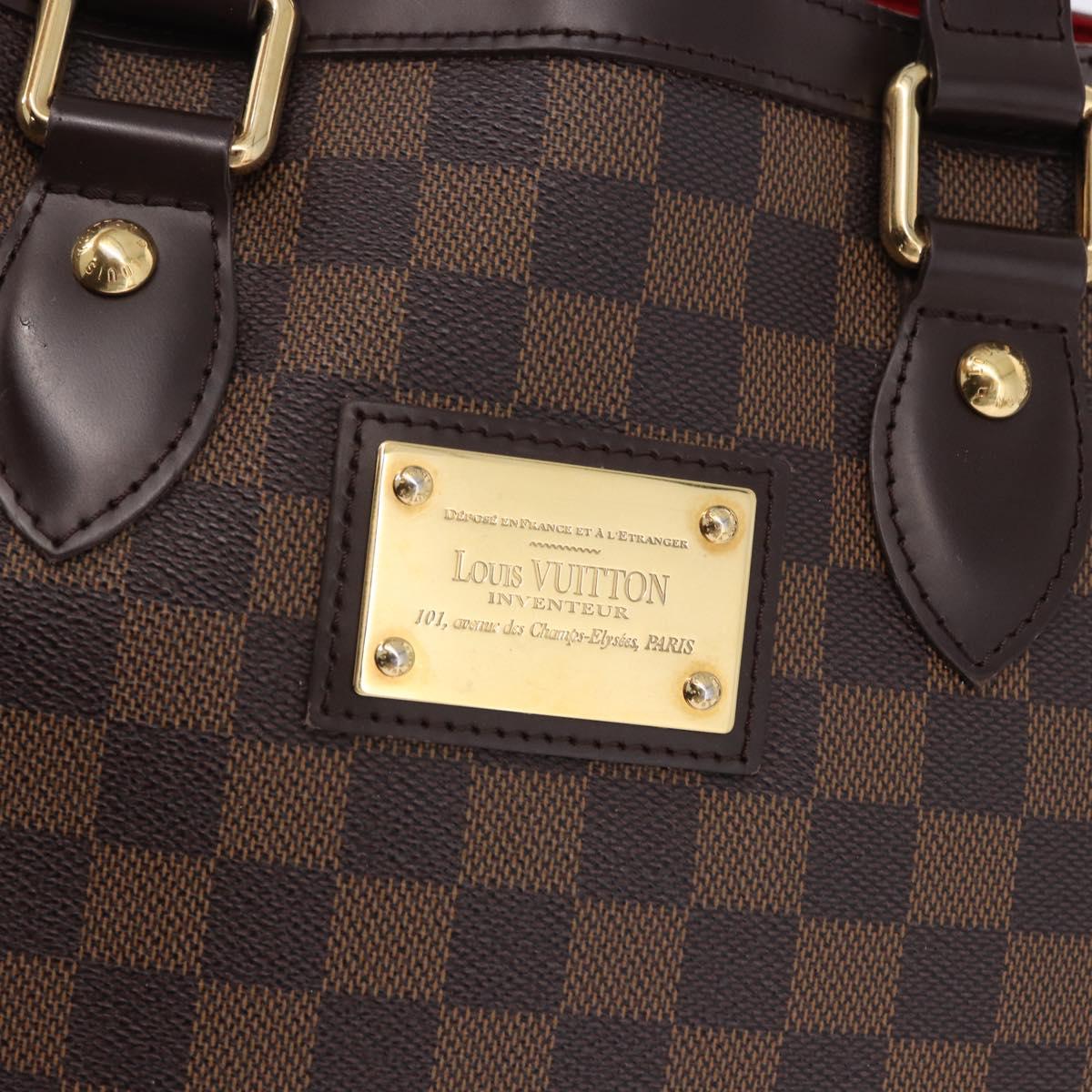 LOUIS VUITTON Damier Ebene Hampstead PM Tote Bag N51205 LV Auth am12178V