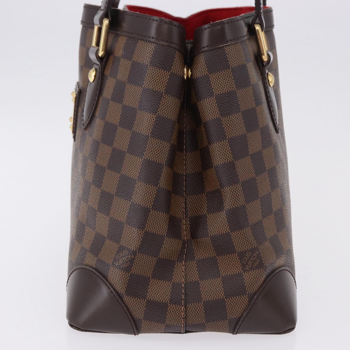 LOUIS VUITTON Damier Ebene Hampstead PM Tote Bag N51205 LV Auth am12178V