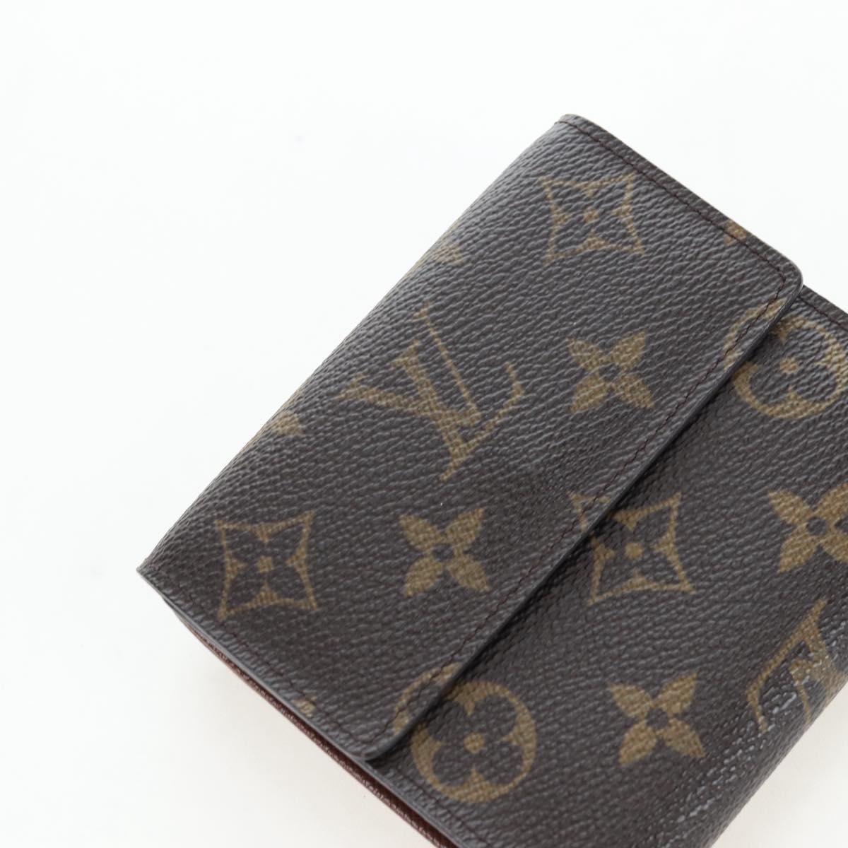 LOUIS VUITTON Monogram Porte Monnaie Bier Cartes Crdit M61652 LV Auth am12191V