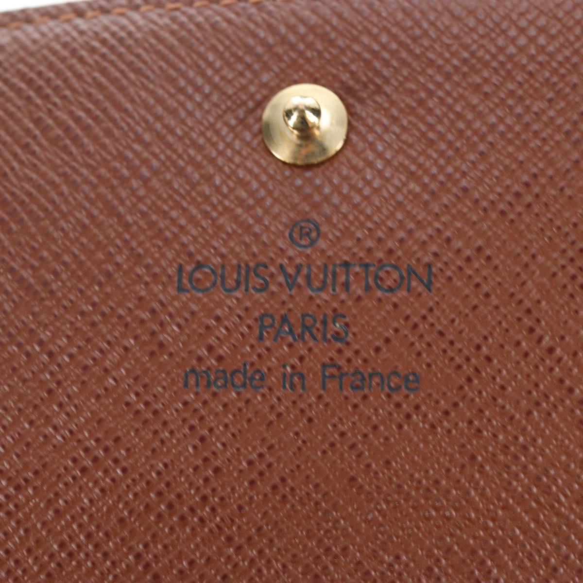 LOUIS VUITTON Monogram Porte Monnaie Bier Cartes Crdit M61652 LV Auth am12191V