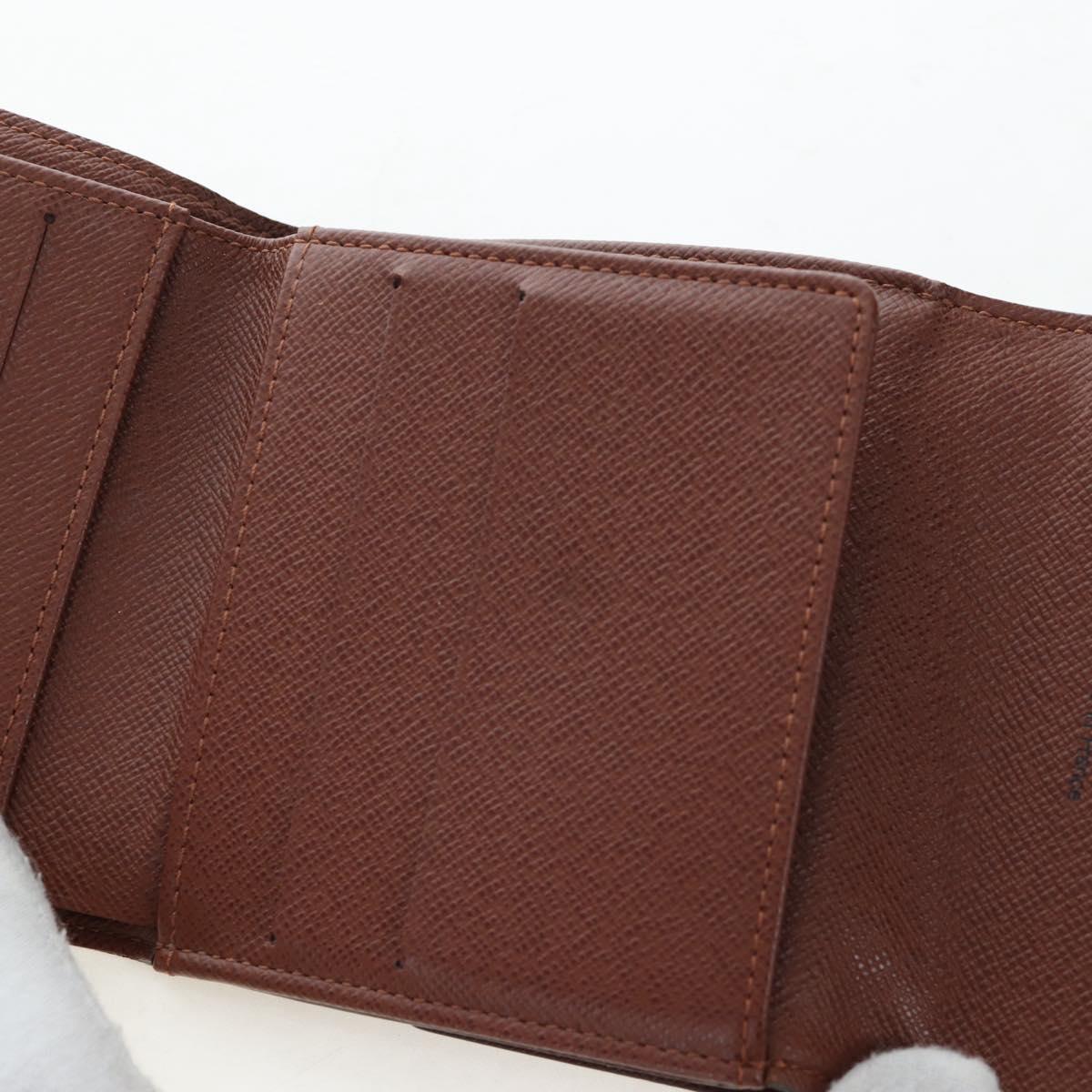 LOUIS VUITTON Monogram Porte Monnaie Bier Cartes Crdit M61652 LV Auth am12191V