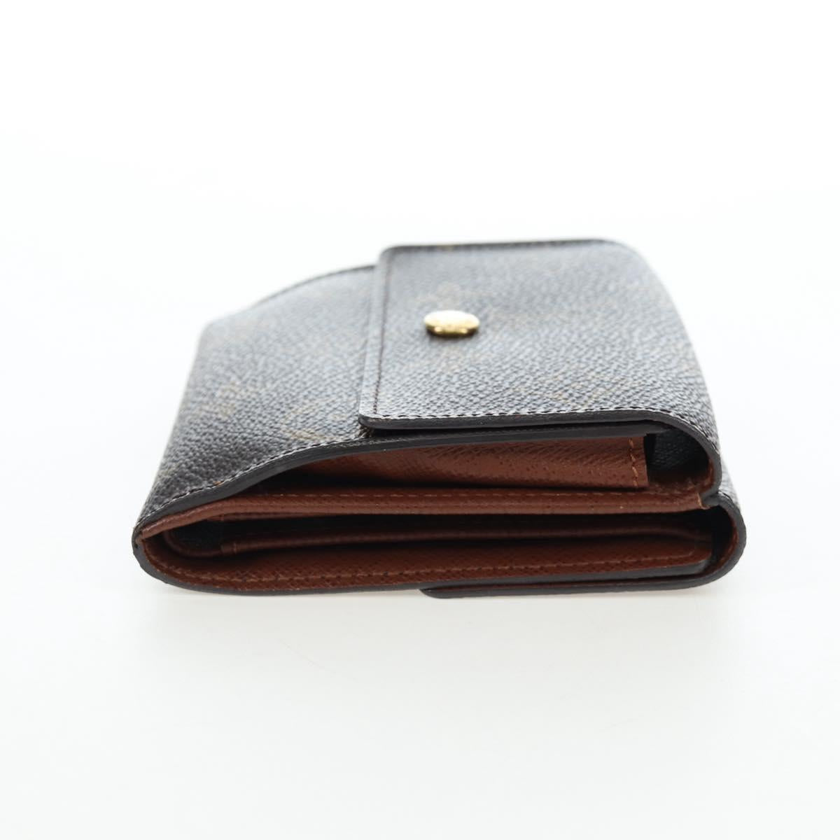LOUIS VUITTON Monogram Porte Monnaie Bier Cartes Crdit M61652 LV Auth am12191V