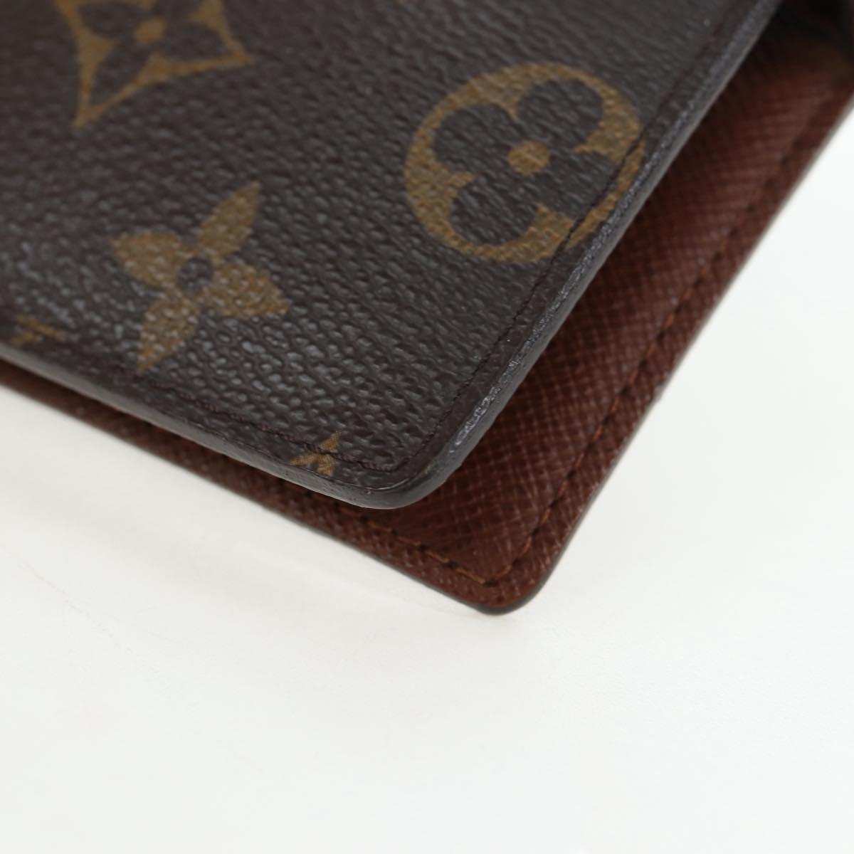 LOUIS VUITTON Monogram Agenda PM Day Planner Cover R20005 LV Auth am12195V