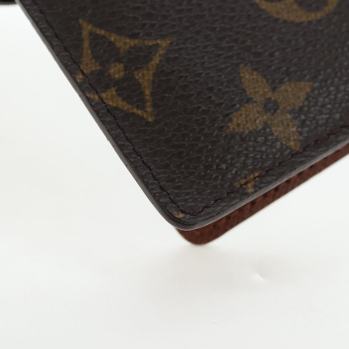 LOUIS VUITTON Monogram Agenda PM Day Planner Cover R20005 LV Auth am12195V